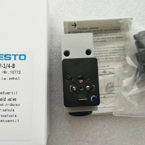 1 Stück Neu Festo PEV-1/4-B 10773 Druckschalter Expressversand - Bild 3 von 4