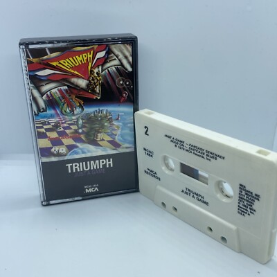 Just a Game by Triumph Cassette Tape USA Import