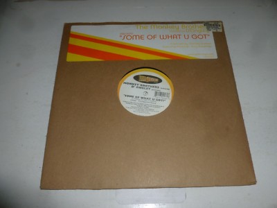 THE MONKEY BROTHERS feat D'ONGLEY - Some of What U Got! - 5-track 12'' Single