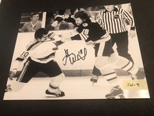 JOHN WENSINK SIGNED 8x10 BOSTON BRUINS AUTOGRAPHED PHOTO WHO'S NEXT JW-9