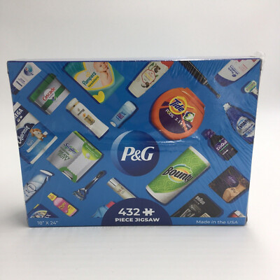 Jigsaw Puzzle 432 Piece P&G Procter & Gamble Promotional New Sealed Made in USA