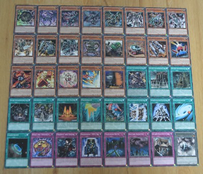 Yu-Gi-Oh! Machine Reactor SD SR03-DE Deutsch Karten aussuchen 1. Auflage