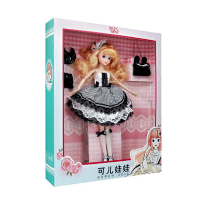 Kurhn Sweet Lolita Fantasy - Black and White Lolita doll
