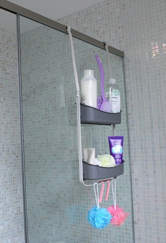 Hanging Shower Caddy 2-Way Convertible with Anti-Swing Suction Cups - Picture 5 of 5