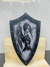 Wooden Viking Shield ,Valkyrie Viking Shield Best For Home Decore