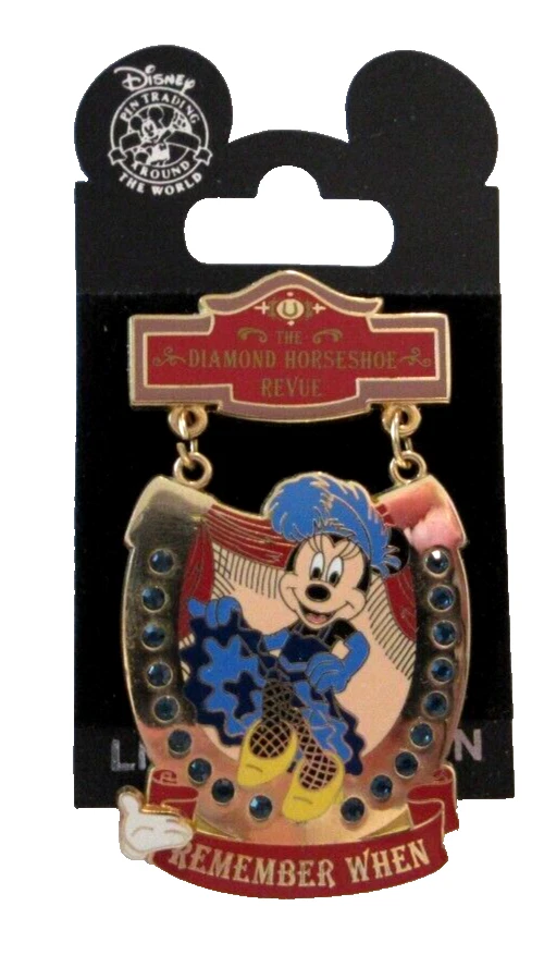 WDW MINNIE AT DIAMOND HORSESHOE REVUE 2006 GUANTERA BLANCA - LE OF 750 - #50198 Foto 3 de 4