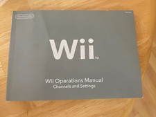 Nintendo Wii Operations Manuals - Channels  Settings