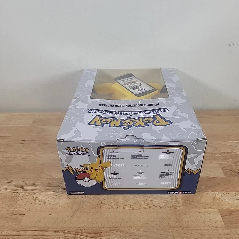 Pokemon Collectible Pikachu Rare Induction USB Charger New Sealed - Image 4 of 4