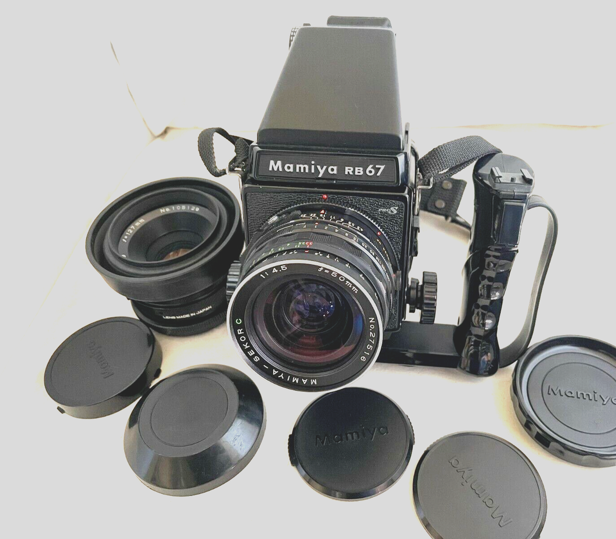 Mamiya RB67 Pro S + Prism Finder + Sekor C 127mm f/3.8 + Mamiya RB67 Pro S + Prism Finder + Sekor C 127mm f/3.8 +