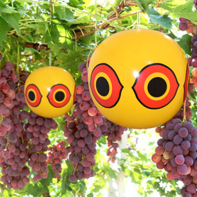 Anti Bird Inflatable Repeller Scare Eye Balloons Visual Deterrent Farm Protec_z8