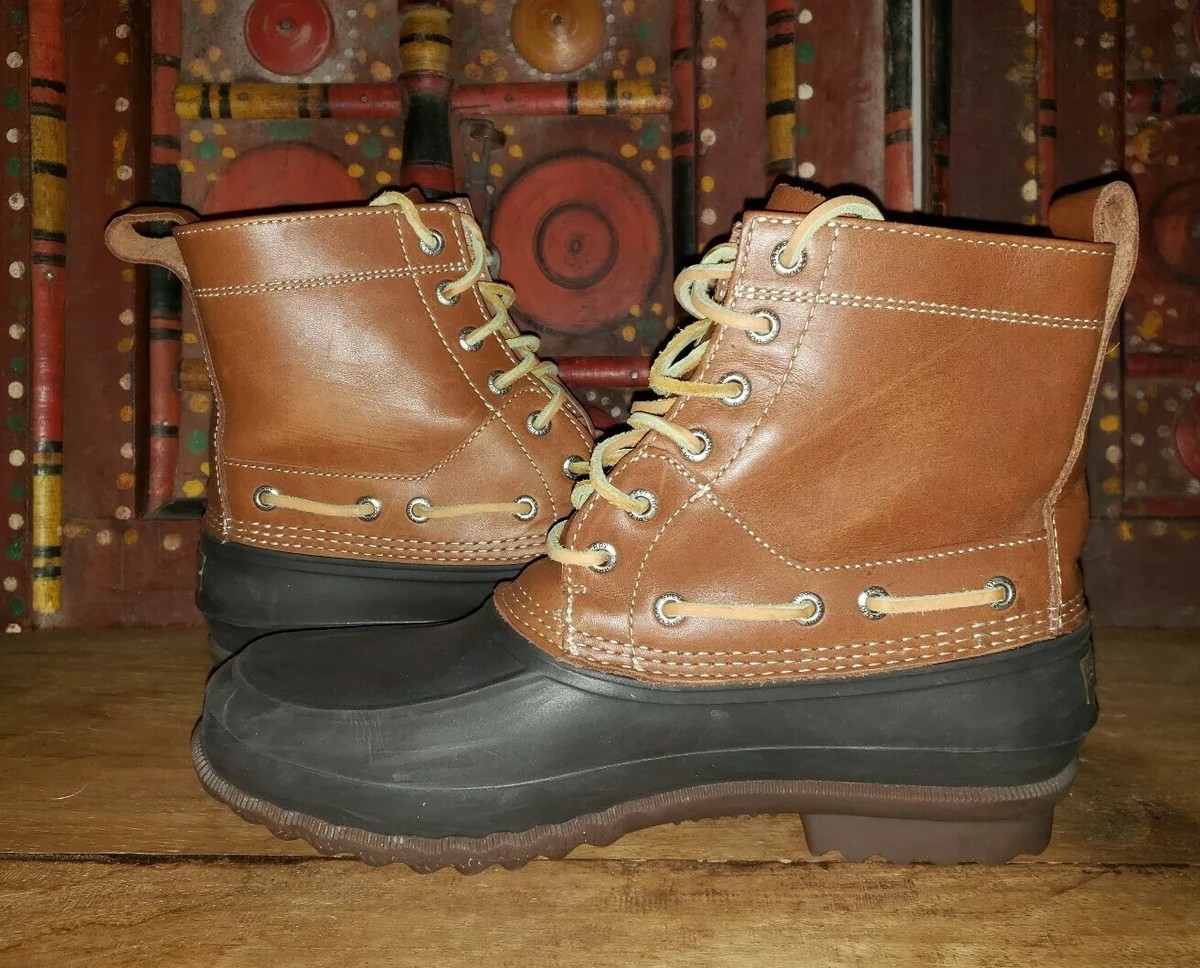 Sperry duck boots, leather, Men size 15, new, worn once Built for the weather, styled for the moment. Duck boots  main image 2