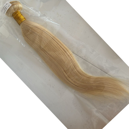 Tissage Brésilien Blond 613 Hair Bundle 16 Pouces sans Enchevêtrement