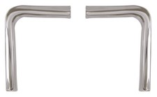 1966 Chevrolet Impala Caprice Bel Air Headlight Eyebrow Moldings 66c-80000 New