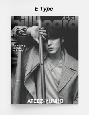 BILLBOARD ARTIST_ATEEZ EDITION A~J Ver./Magazine (Photo Book)+Card