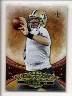 DREW BREES 2013 TRIPLE THREADS #88 RUBY RED PARALLEL #21/50 AK3825