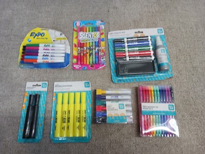 Pen + Gear Expo Scentos Dry Erase Highlighter Mechanical PencilLot Of 8