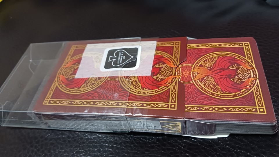 Bicycle Playing Cards FYREBIRD Double Svengali 2S + 2H Magic Trick