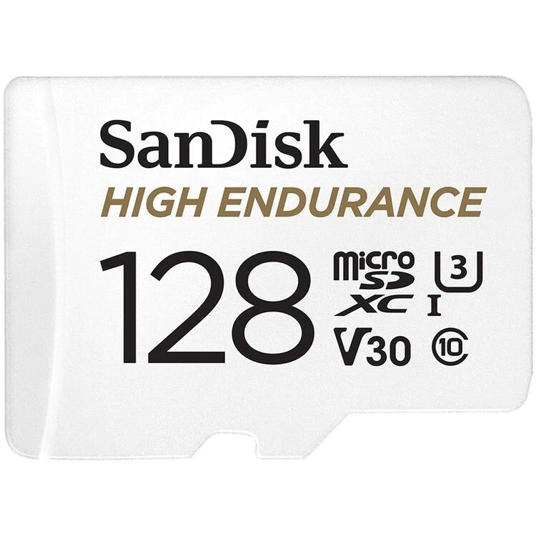 SanDisk 128GB High Endurance Monitoring MicroSd SDHC 100MB/s, with Adapter-UK - Image 3 of 4