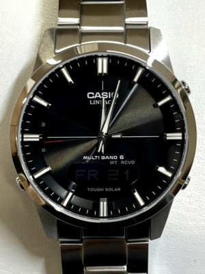 CASIO LINEAGE LCW-M170D-1AJF Black Dial Tough Solar Atomic Radio Men Watch JAPAN