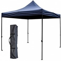 10' X 10' Outdoor Easy Pop Up Waterproof Canopy Navy Blue 10' X 10' Outdoor Easy Pop Up Waterproof Canopy Navy Blue