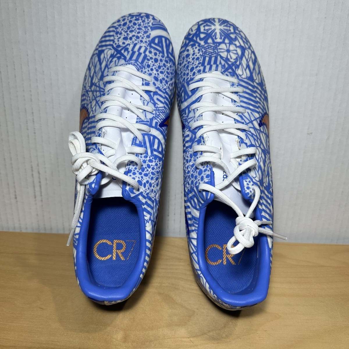 Men Sz 10 - Nike Zoom Mercurial Vapor 15 Academy Cristiano Ronaldo