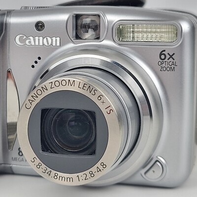 Canon - PowerShot A720 IS - 8MP 6x Zoom Digital Camera & Bag