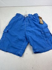 Small Swimming Trunks. Mesh Lining. Elastic Waist. Blue. NWT