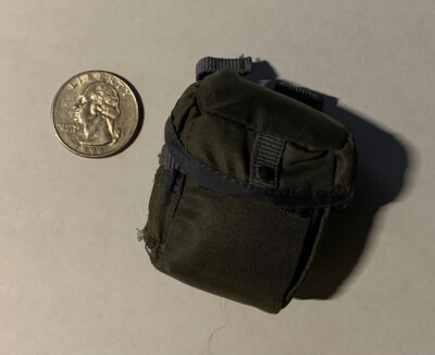 1/6 Scale Toy OD Green Drop Leg Gas Mask Pouch | eBay