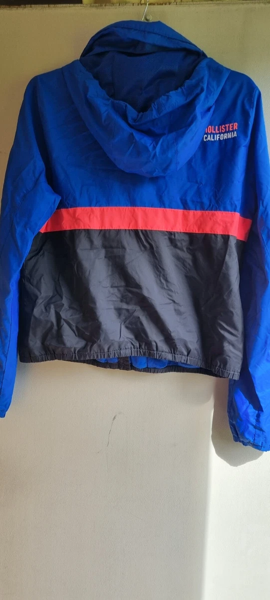 Hollister Boys Waterproof Jacket Size Youth L Excellent Condition