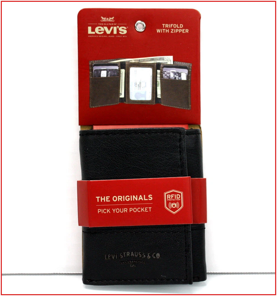 Levi's Men's RFID Trifold Wallet