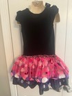 Bonnie Jean Size 5 Girls Pink/Black TuTu Dress — photo 7