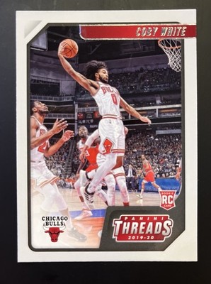 2019-20 Panini Chronicles #95 Coby White RC / Threads (B)