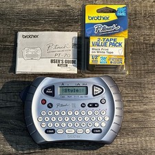 Brother P-touch PT-70 Electronic Label Maker with Manual and 2-Tape Value Pack