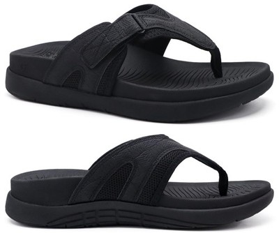 Flip Flops for Men with Arch Support Comfortable Man SIZE 9 Thong-Sandals Adj...