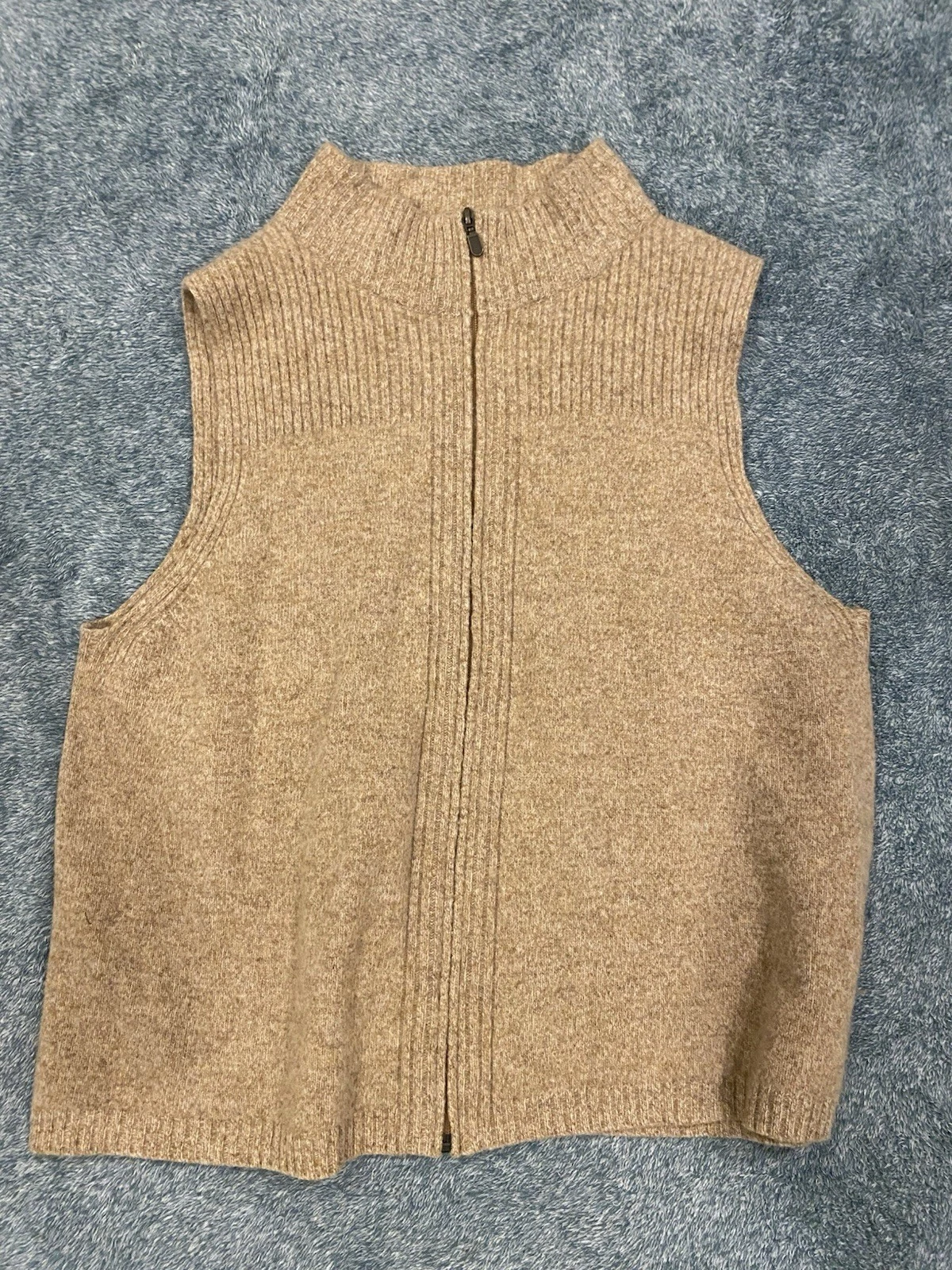 Pendleton Lambs Wool Full Zip Sweater Vest Men’s Size XLarge