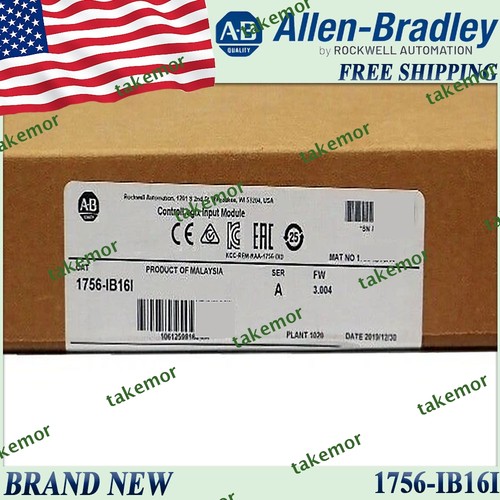 1756-IB16I/A Brand New AB ControlLogix Input Module Free Ship US 1756 ...