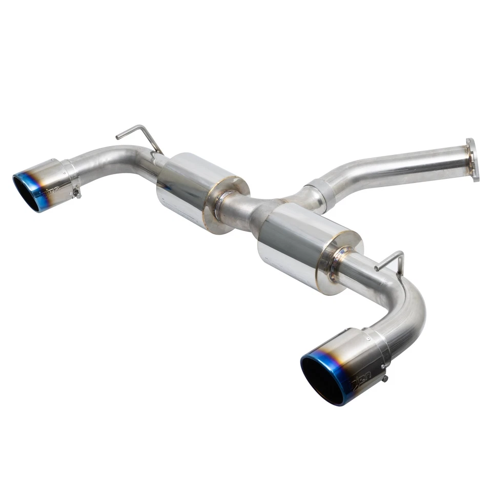 Injen Performance Burnt Tip Axle Back Exhaust System Silver #SES1343ABTT Foto 2 de 4