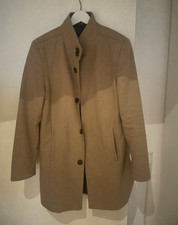 Karl Lagerfeld Herren Mantel L Beige Stehkrag...