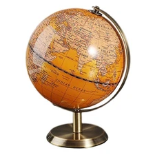 Earth Globe With Stable Base 5.5 Inch Rotating Globe For Office And Home Desk