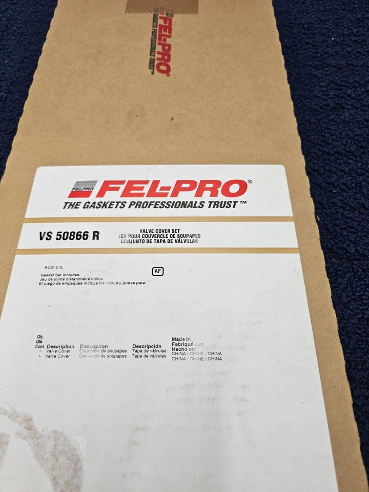 Fel-Pro VS 50866 R Valve Cover Gasket For 2005-2009 Audi A4 Quattro 3.2L - Imagem 3 de 4