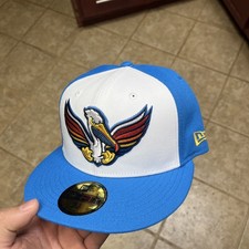 New Era White/Royal Pelicanos de Myrtle Beach Copa De La Diversion 59FIFTY 7 3/4