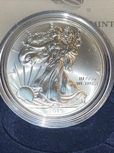 American Silver Eagle 2015 - BU - 1 Troy Ounce - 99.9% Silver