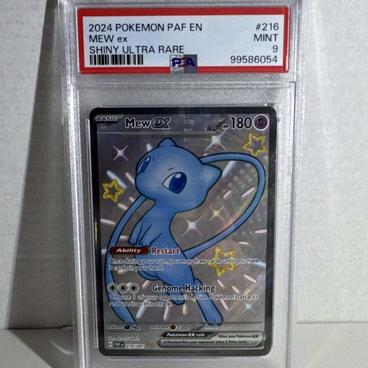 Mew ex 216/091 SV: Paldean Fates Holo for sale online | eBay