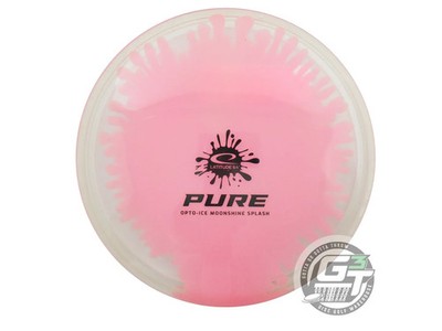 NEW Latitude 64 Opto Ice Splash Moonshine Pure 174g Pink Black Stamp Putter Disc