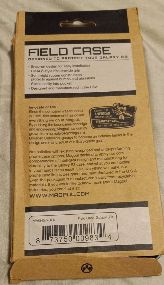 2x Capas Magpul Field Pretas para Galaxy S3 - Imagem 4 de 4