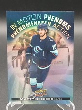 Matty Beniers In Motion Phenoms 23-24 Tim Hortons - NHL Seattle Kraken