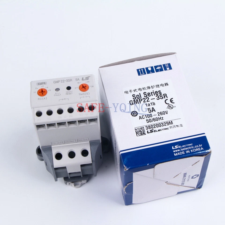 1PCS NEW LS Thermal overload relay GMP22-3SR 1A1B 5A AC100-260V Fast delivery - Image 3 of 4