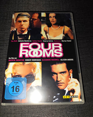 Arthaus Four Rooms DVD   Quentin Tarantino u.a., FSK 16, Deutsch/Engl.