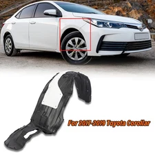 Front Right Passenger Side Fender Liner For 2017-2019 Toyota Corolla TO1249210
