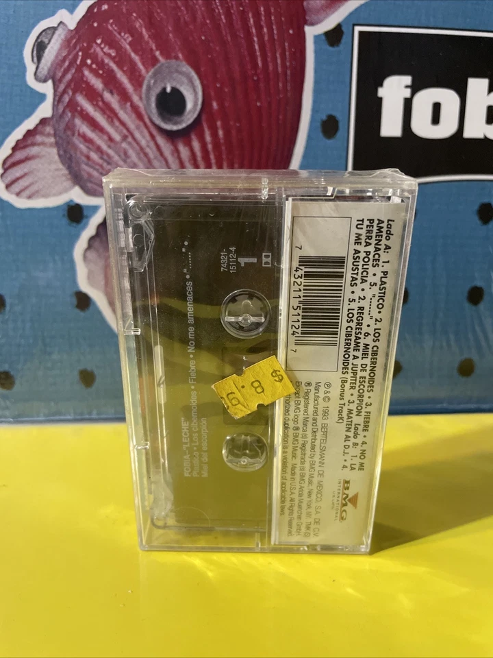 Fobia Cassette NEW Leche Cafe Tacuba Caifanes Zoe Molotov Heroes del Silencio - Image 2 of 3